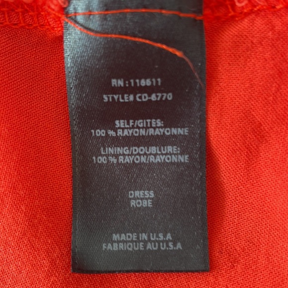 Gorgeous Orange Anthropologie Dress - Picture 7 of 8